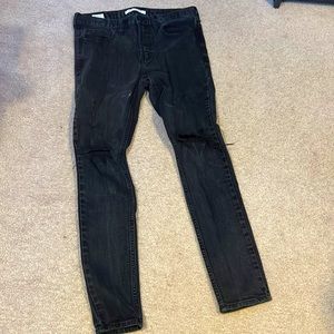 30x30 Pacsun Stacked Skinny Ripped Jeans